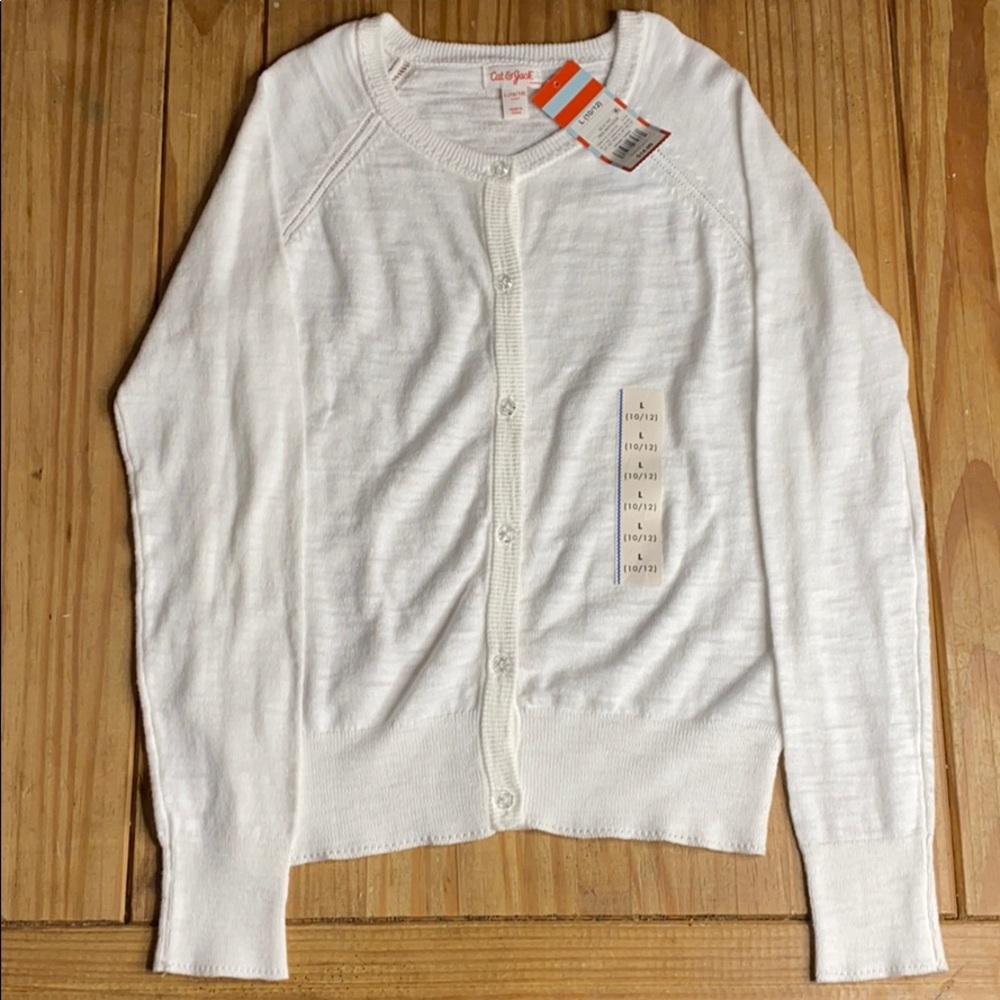 NWT Cat & Jack Girls Cardigan